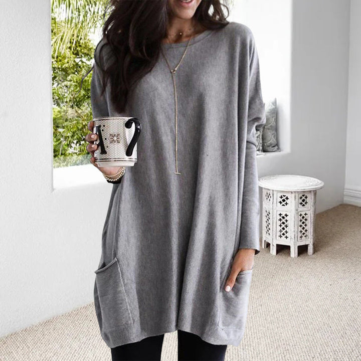 Pull chic femme col rond automne/hiver