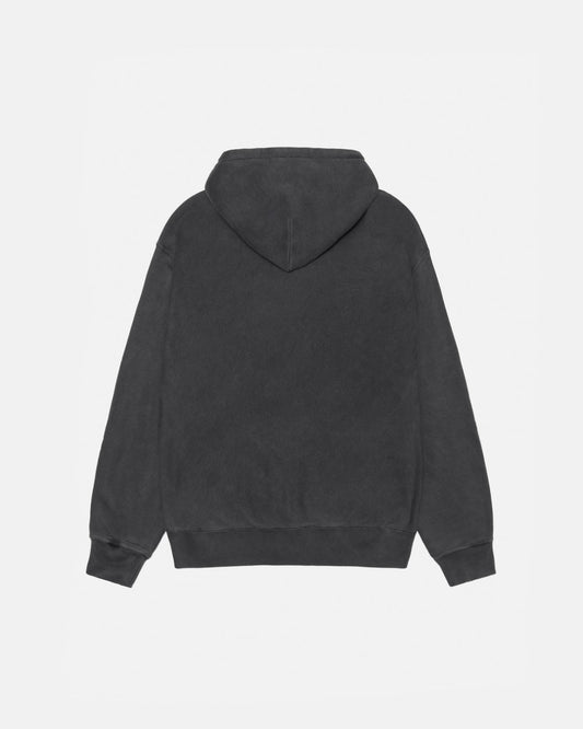 RASTA LION HOODIE PIGMENT DYED