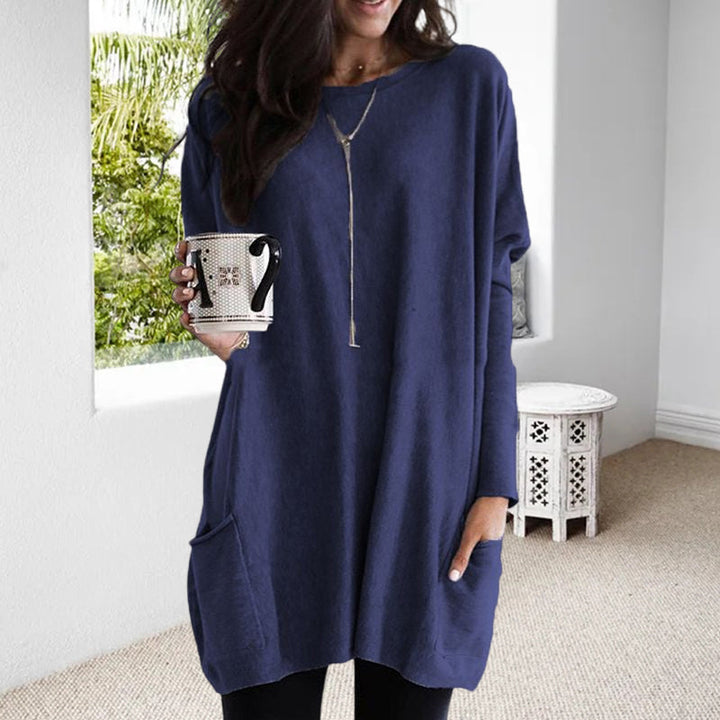 Pull chic femme col rond automne/hiver