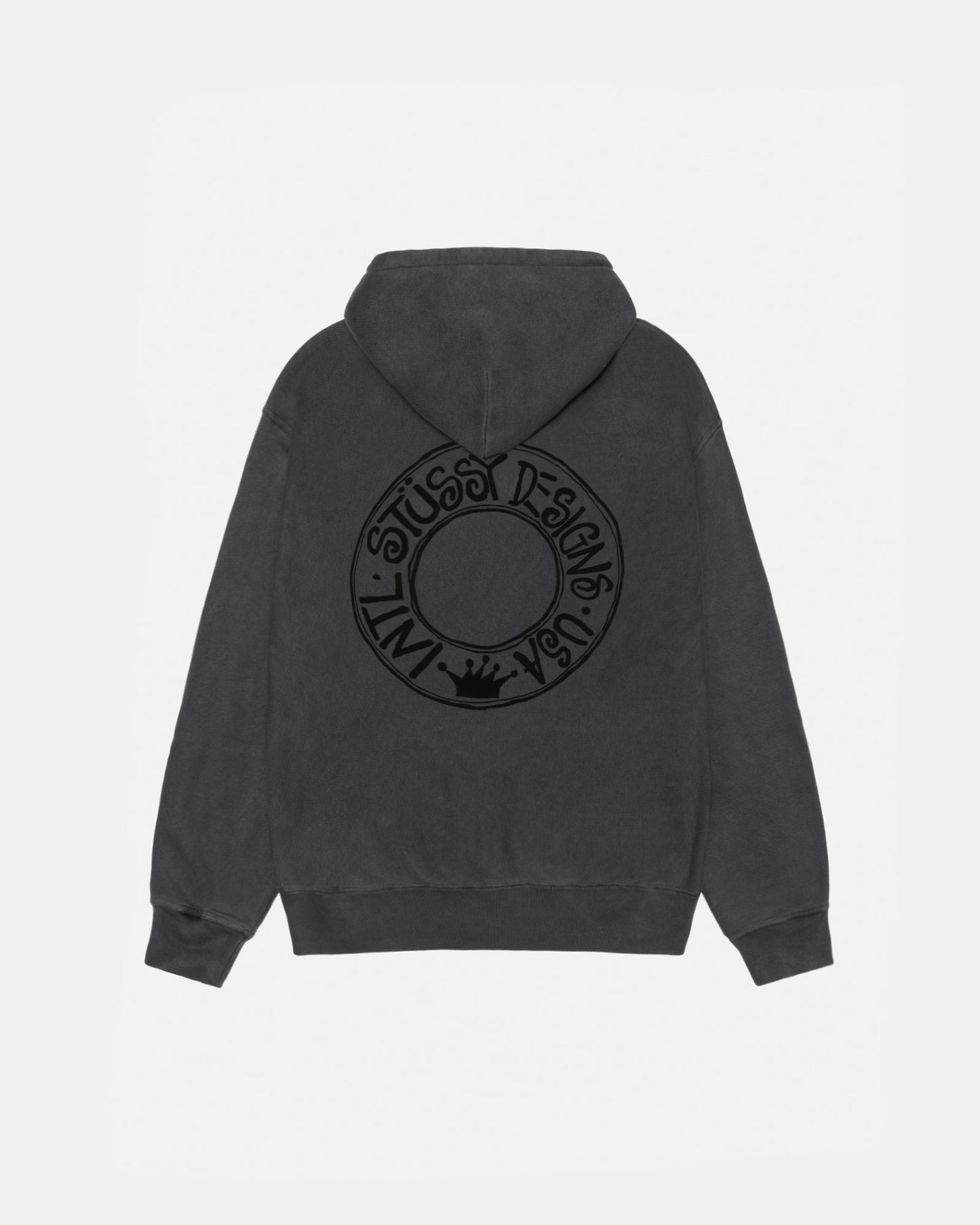 BUANA ZIP HOODIE PIGMENT DYED
