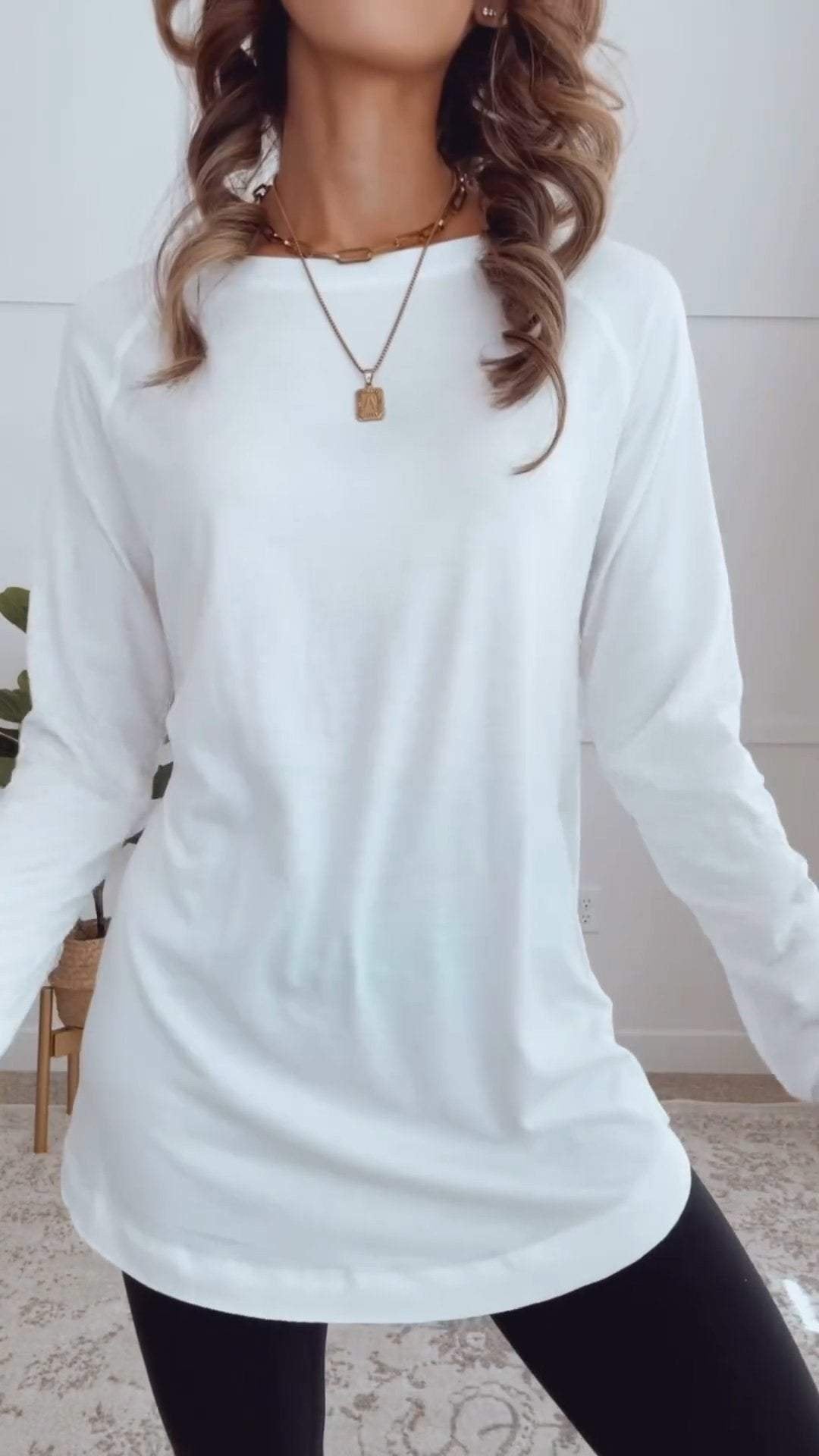 🔥Up to 69% OFF Today🔥Women 2025 Round Neck Plus Size Casual Daily Tops
