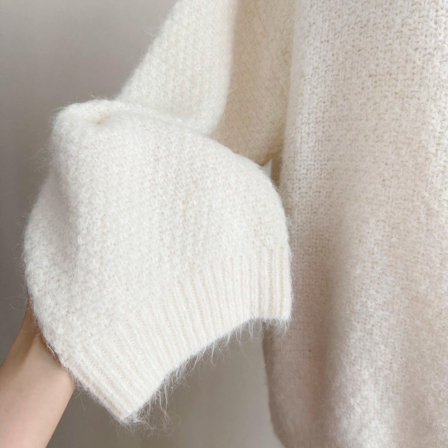 Shoulder Loose Fit Sweater